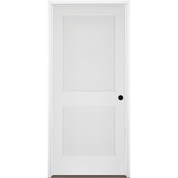 Trimlite Primed 2Panel Interior Flat Panel Ovolo Bead 20 Min Fire Rated 71/4" LH Prehung 3068134PRI808220MLH15B714 - main